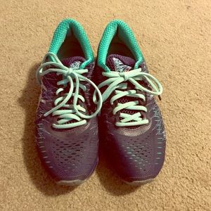 ASICS gel quantum 360 w-6.5 green and blue